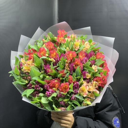 Альстромерия микс