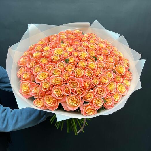 101 Роза Мисс Пигги 🧡