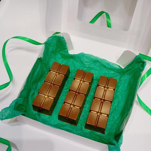 Chocolate de Dubai (juego de 3 barras)