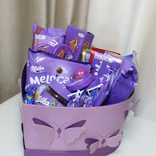 Milka butterfly L/Милка бабочка Л