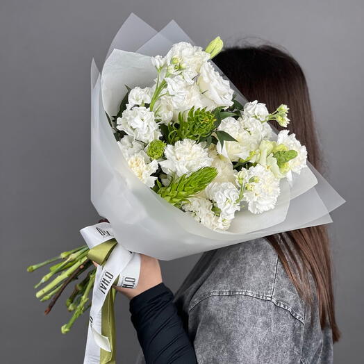 Carnations and Ornithogalum
