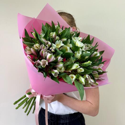 Букет микс Альстромерий 15