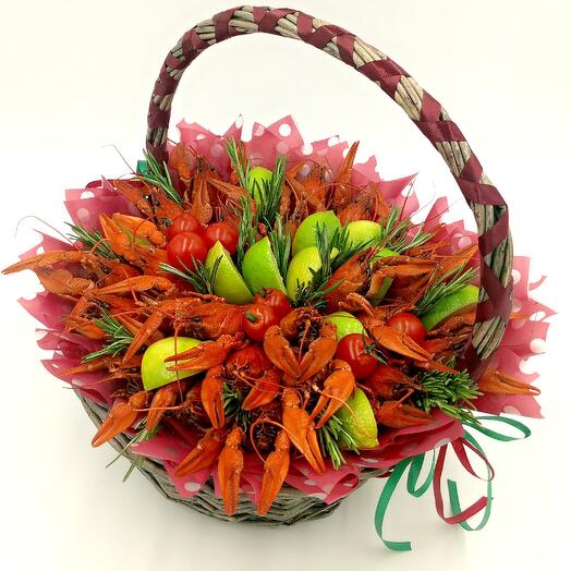 Корзина "Раковое удовольствие"