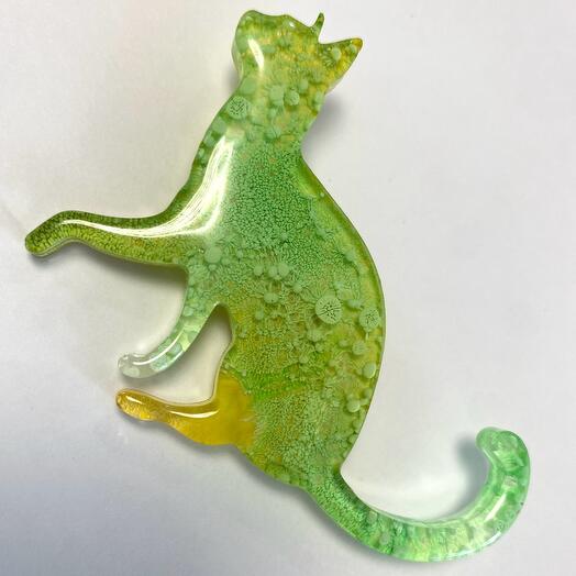 Брошь Кошка
