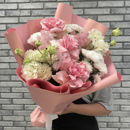 Букет Розовый 💕🍃