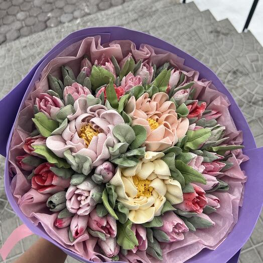 Букет из зефира 30