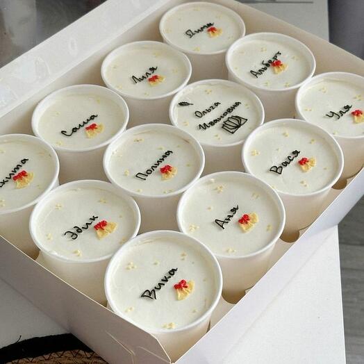Набор cake to go  на 1 сентября 12 шт