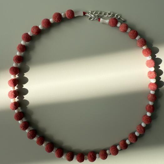 Ожерелье из коралла