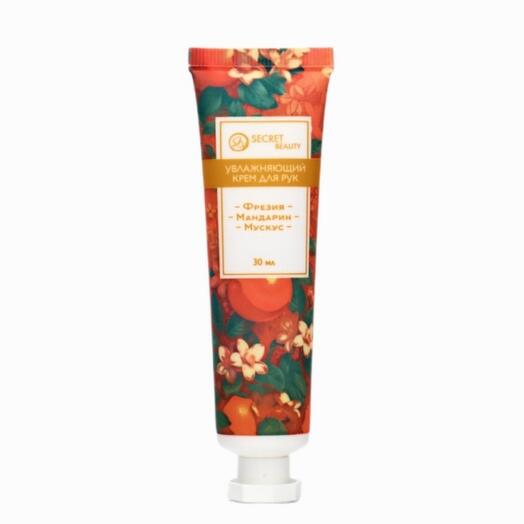 Крем для рук с ароматом мандарина увлажняющий Secret Beauty, 30 мл