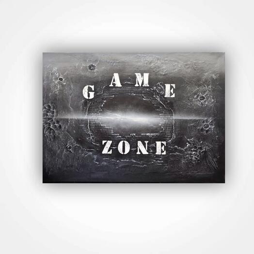 Картина фактурная Game zone 50х70