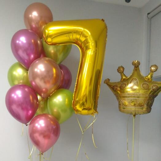 Birthday balloons