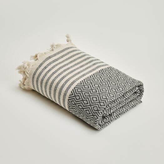 Плед Naturel 170х220 см графит