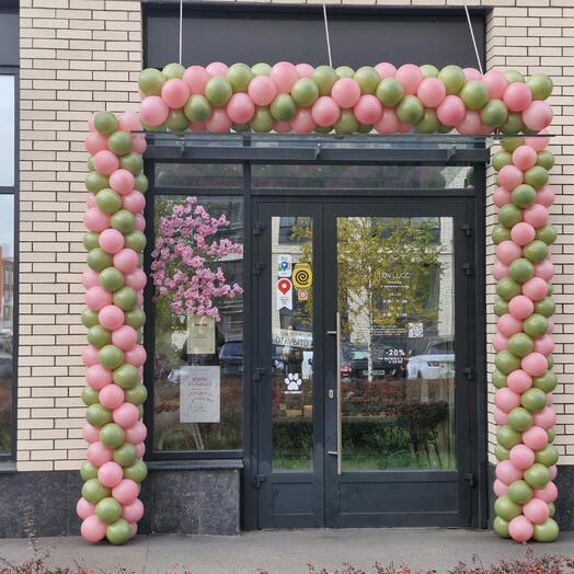 Арка из шаров