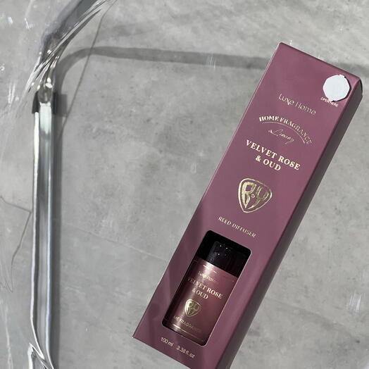 Диффузор для дома с люкс-ароматом «velvet rose $ oud» 100мл