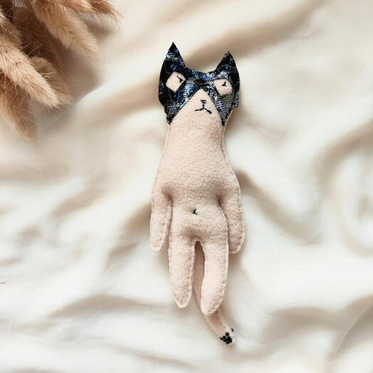 Мягкая игрушка Кот Бэтмен