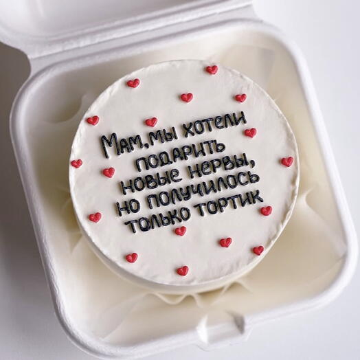 Бенто торт, подарок для мамы