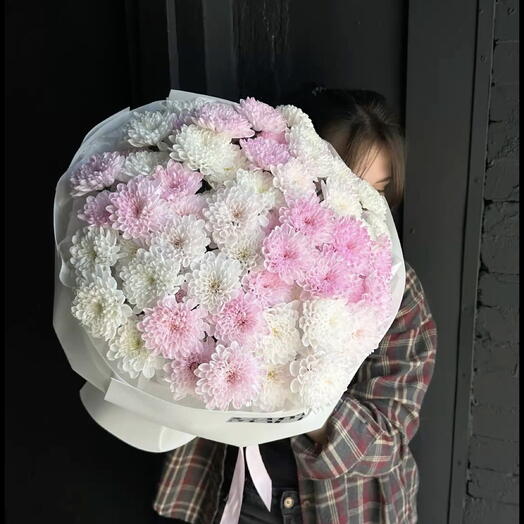 Бело-розовое облачко