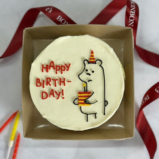 Bento cake "Happy Birthday!!"