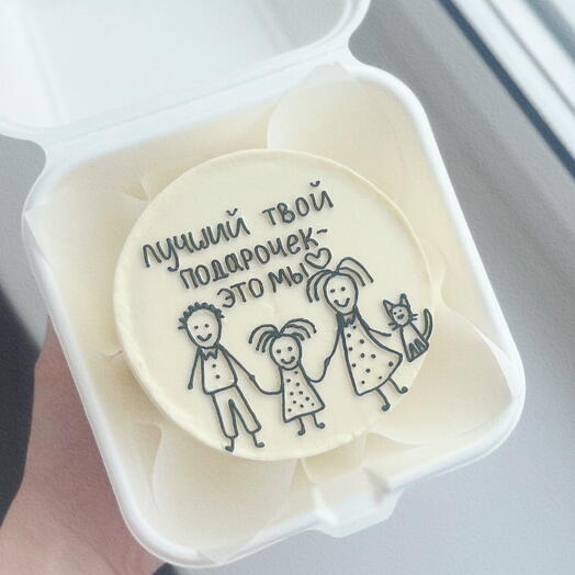 Бенто торт подарочек