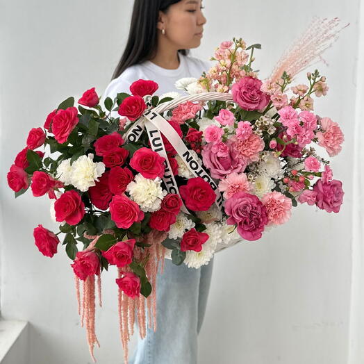 Композиция "Цветочный рай"