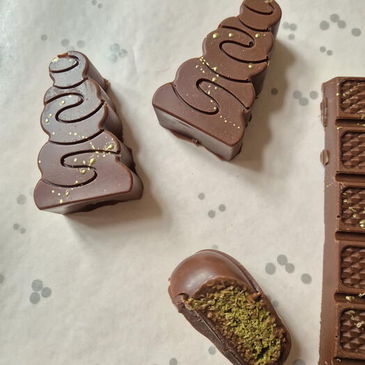 Дубайский шоколад "Елочка"