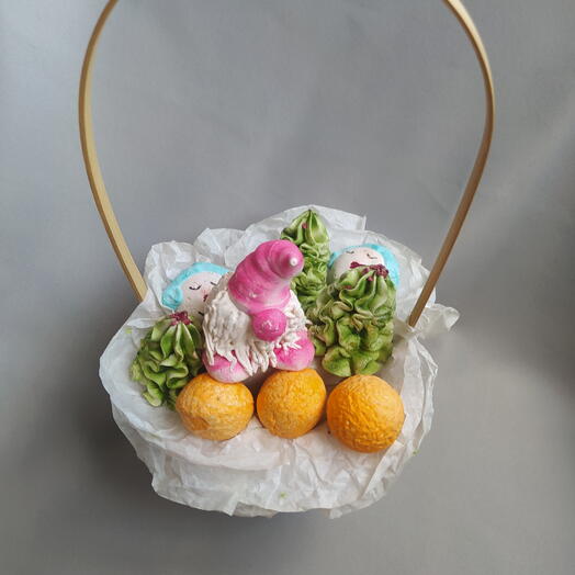 Зефирный букет "К Новому году"