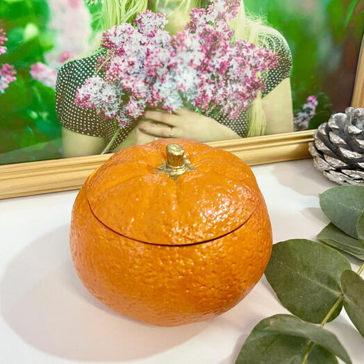 Аромасвеча « Мандаринка» очень ароматная 🍊