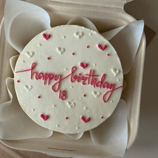 Бенто торт HEPPY BIRTHDAY 💋