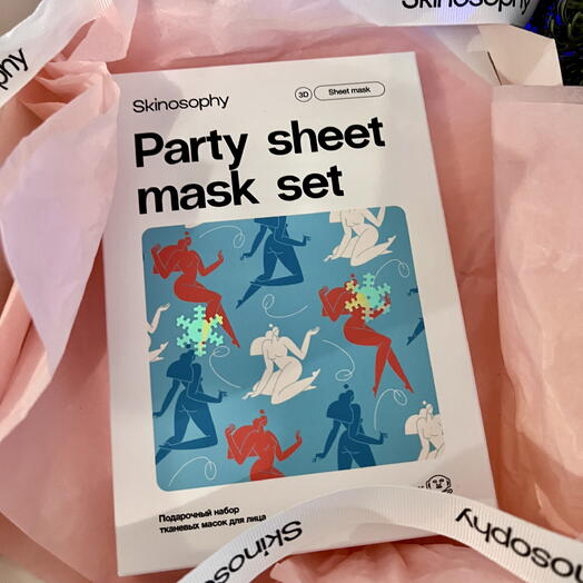 Набор для девушки маски для лица тканевые