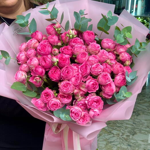 Pink Spray Roses Bouquet
