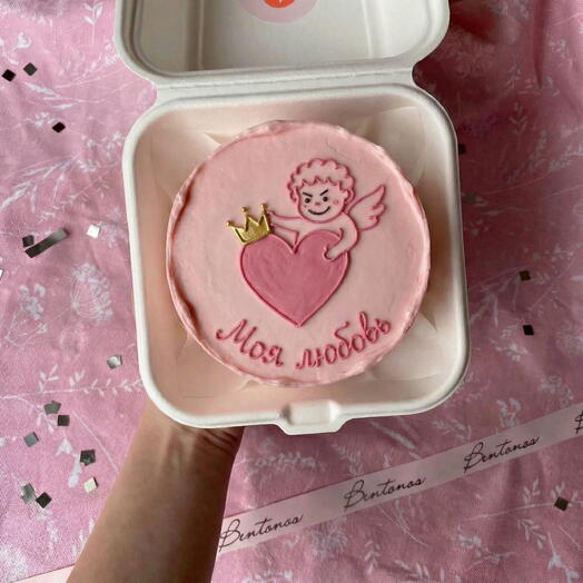 Бенто торт на День Святого Валентина Злюка7, коллекция «14 февраля», «злюка»