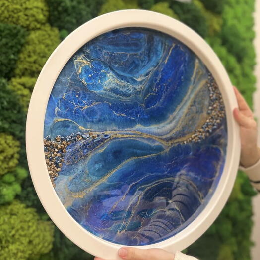 Групповой курс Эпоксидная смола. "Домашний декор". Электронный сертификат