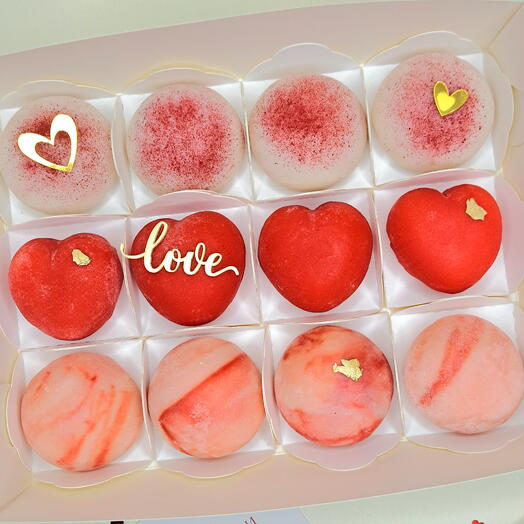 МОТИ "Love" фруктовые любимой/ любимому/ день рождения/ маме