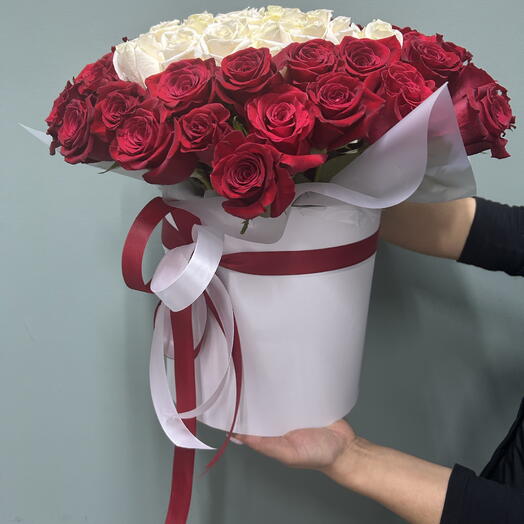 Цветы в коробке