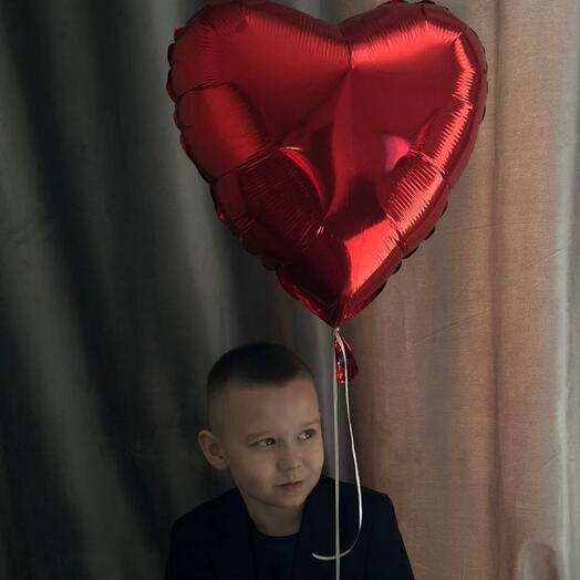Шар сердце для нее