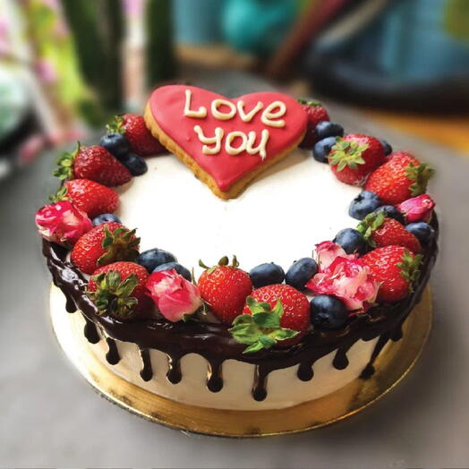 Торт с пряником «Love you