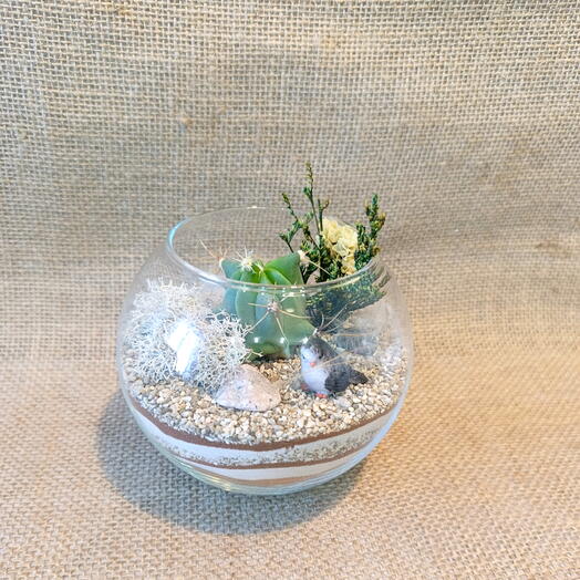 Флорариум шар мини