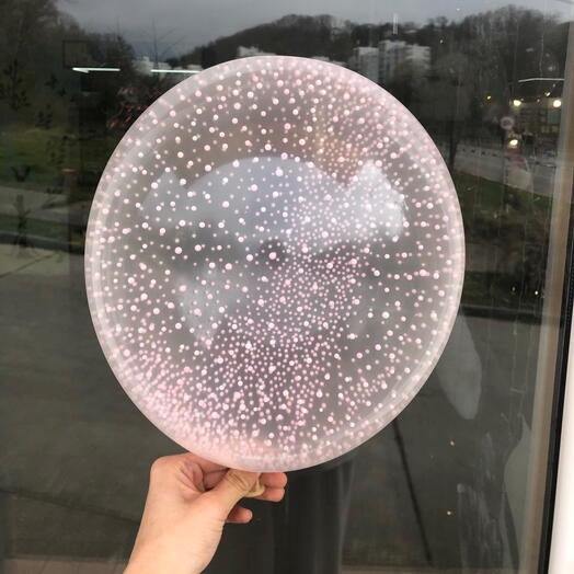 Шар латексный с конфетти