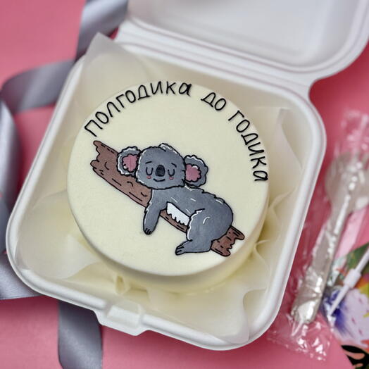 Бенто торт полгодика до годика ребенку Коала