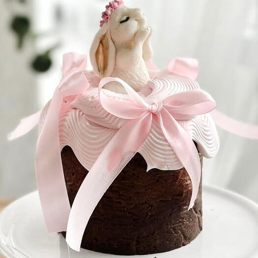 Кулич с бантом