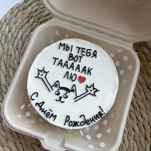 Бенто-торт для парня/девушки