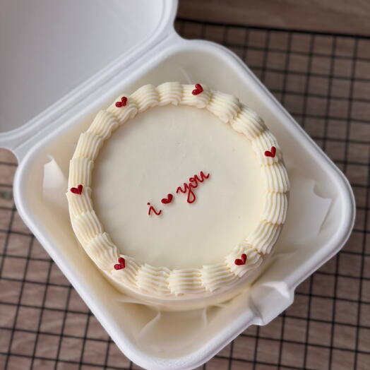 Бенто торт  I love you