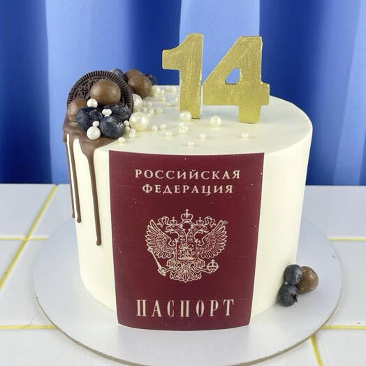 Торт детский на 14 день рождения