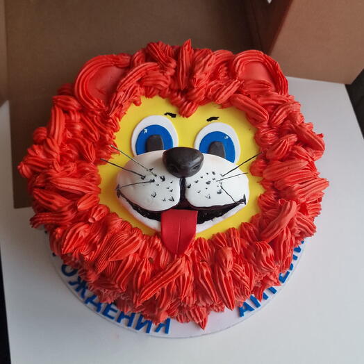 Торт львёнок