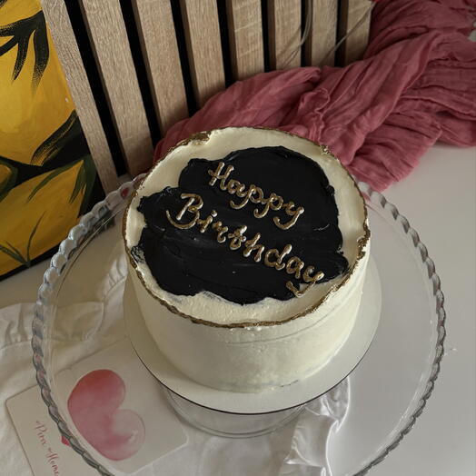 Торт happy birthday
