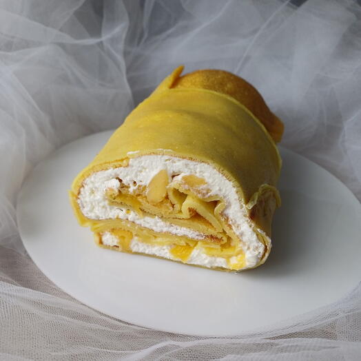 Азиатский блинный рулет с манго 🥭