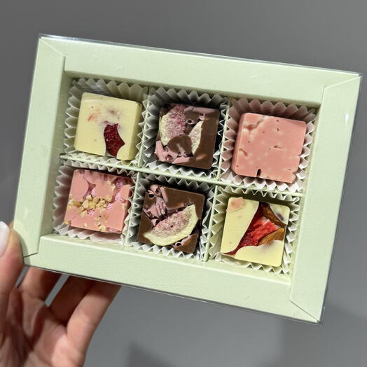 Конфеты ручной работы 6 шт 🍫🍓