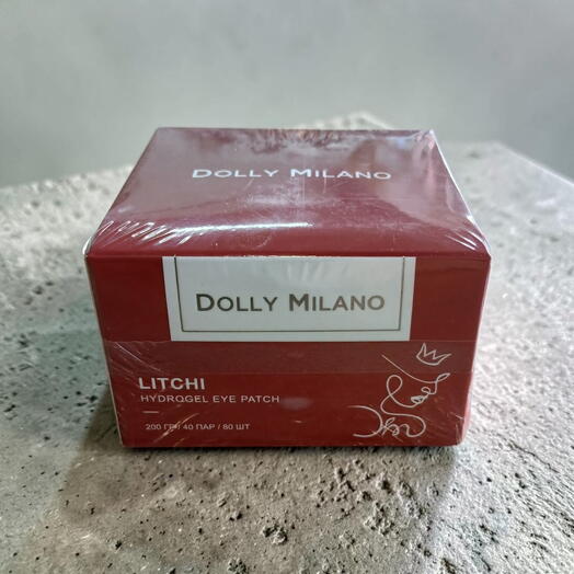 Гидрогелевые патчи для глаз с экстрактом личи Dolly Milano