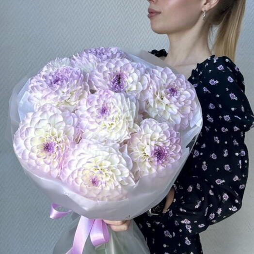 Моно букет из георгин🌸