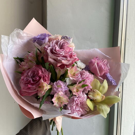 Авторский букет Pink